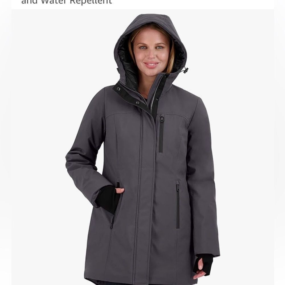 Sebby Collection Women's Heavyweight Softshell Coat, jacket women’s jacket - Picture 12 of 12